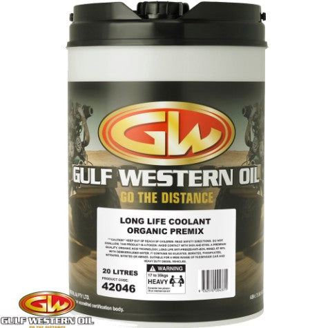 long-life red pre-mix coolant 20L