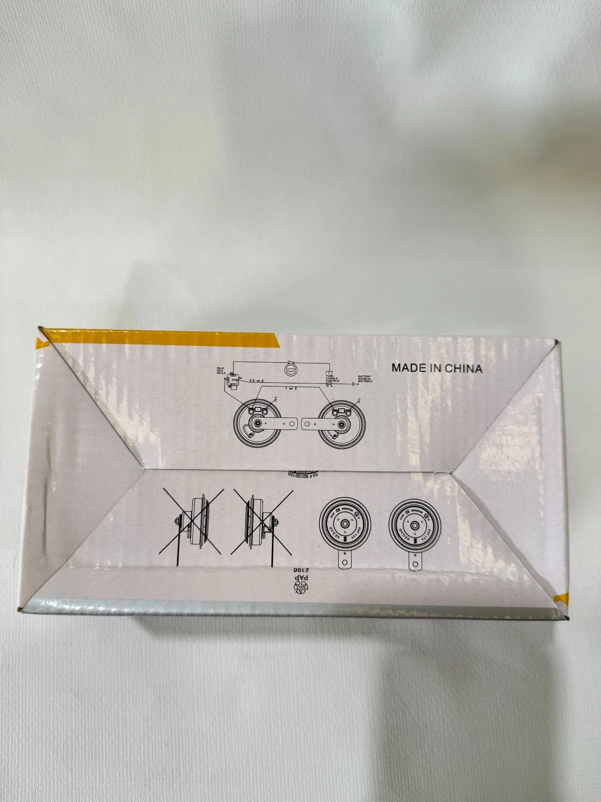 24V 50F Electric Disk Horn - Pair