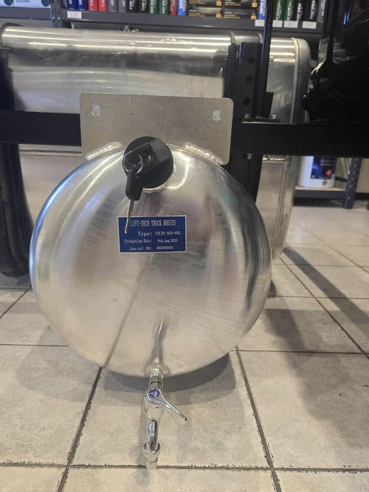 Aluminium water tank