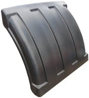 630MM QUARTER GUARD - TRUCK MUDGUARDSBLACK
